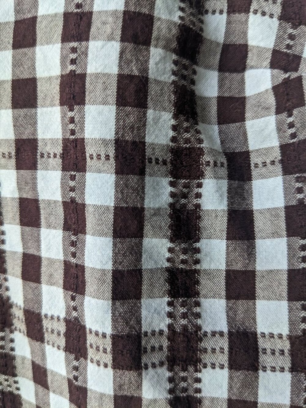 Gingham Peasant Blouse - Picture 5 of 5